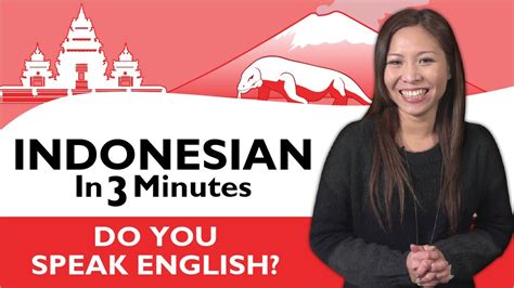 speak english in indonesian